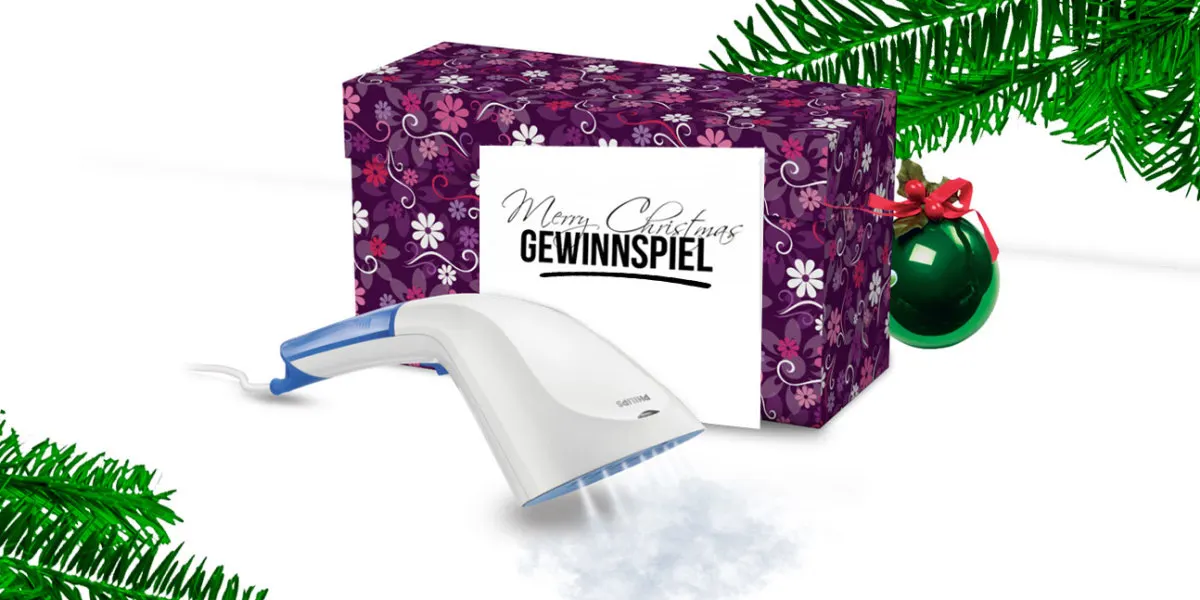 Der Philips Steam&Go – Das Adventskalender Gewinnspiel