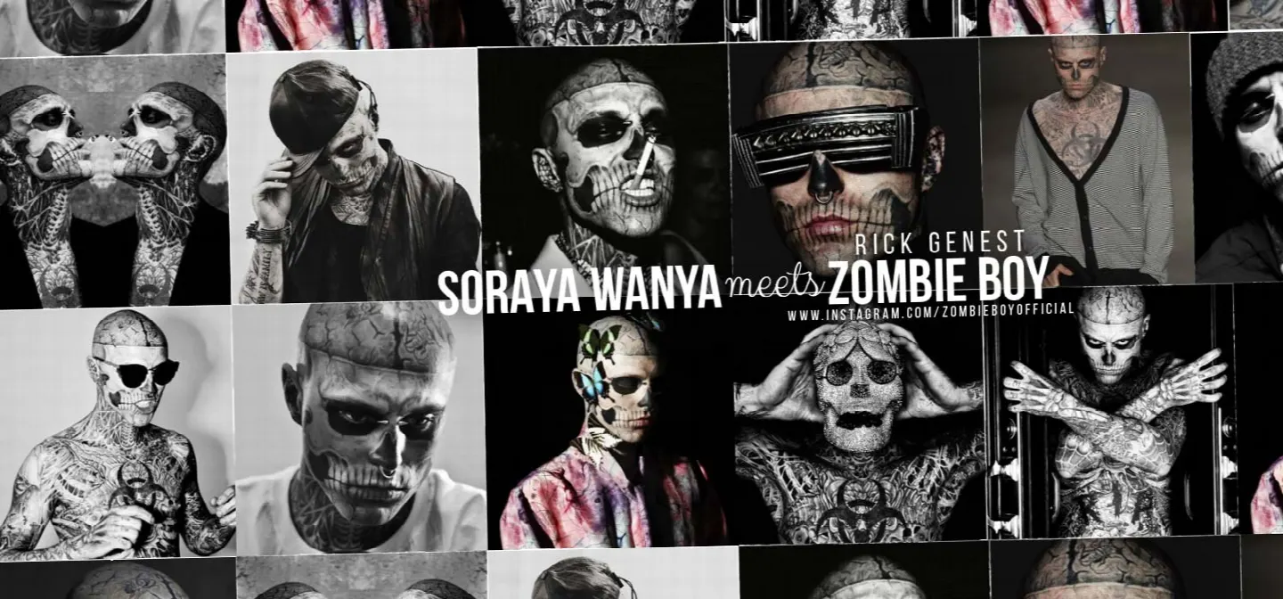Zombie Boy / Rick Genest im Interview mit Soraya Wanya