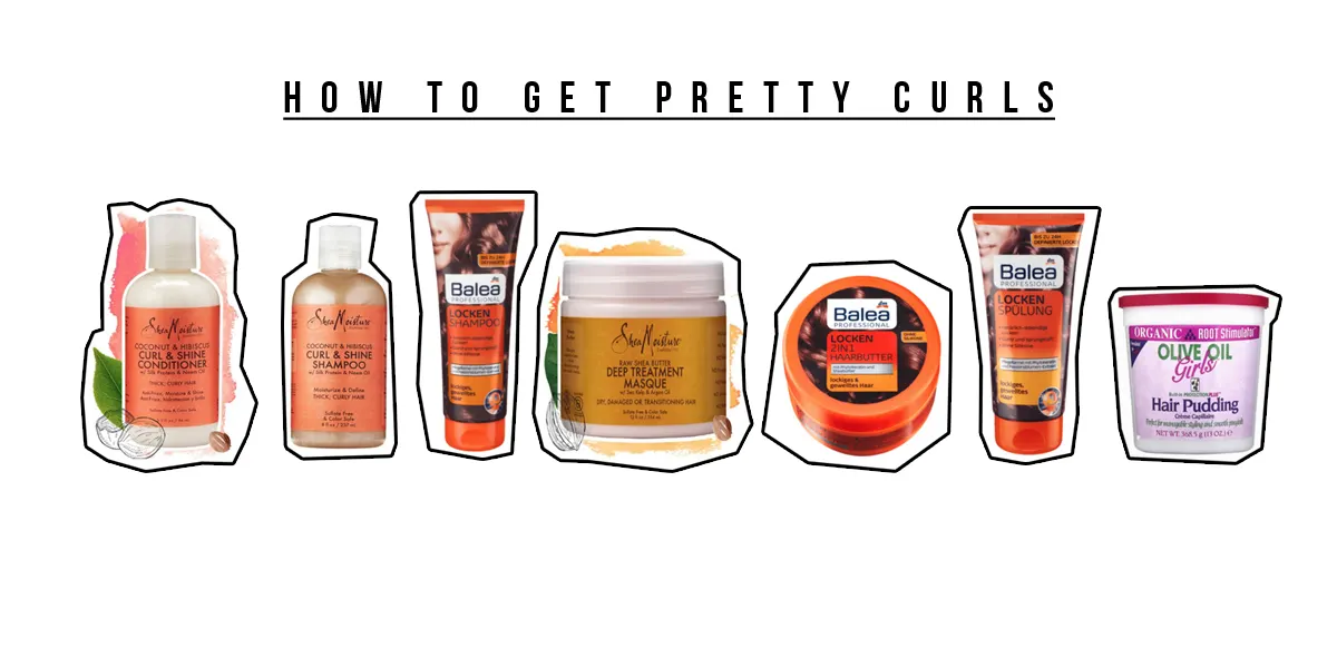 How to get pretty Curls: Routine für lockiges Haar!