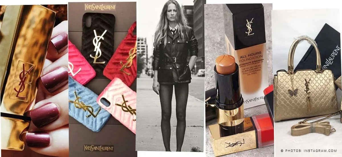 Yves Saint Laurent: Tasche, Lippenstift & Parfüm - Trends auch für Herren