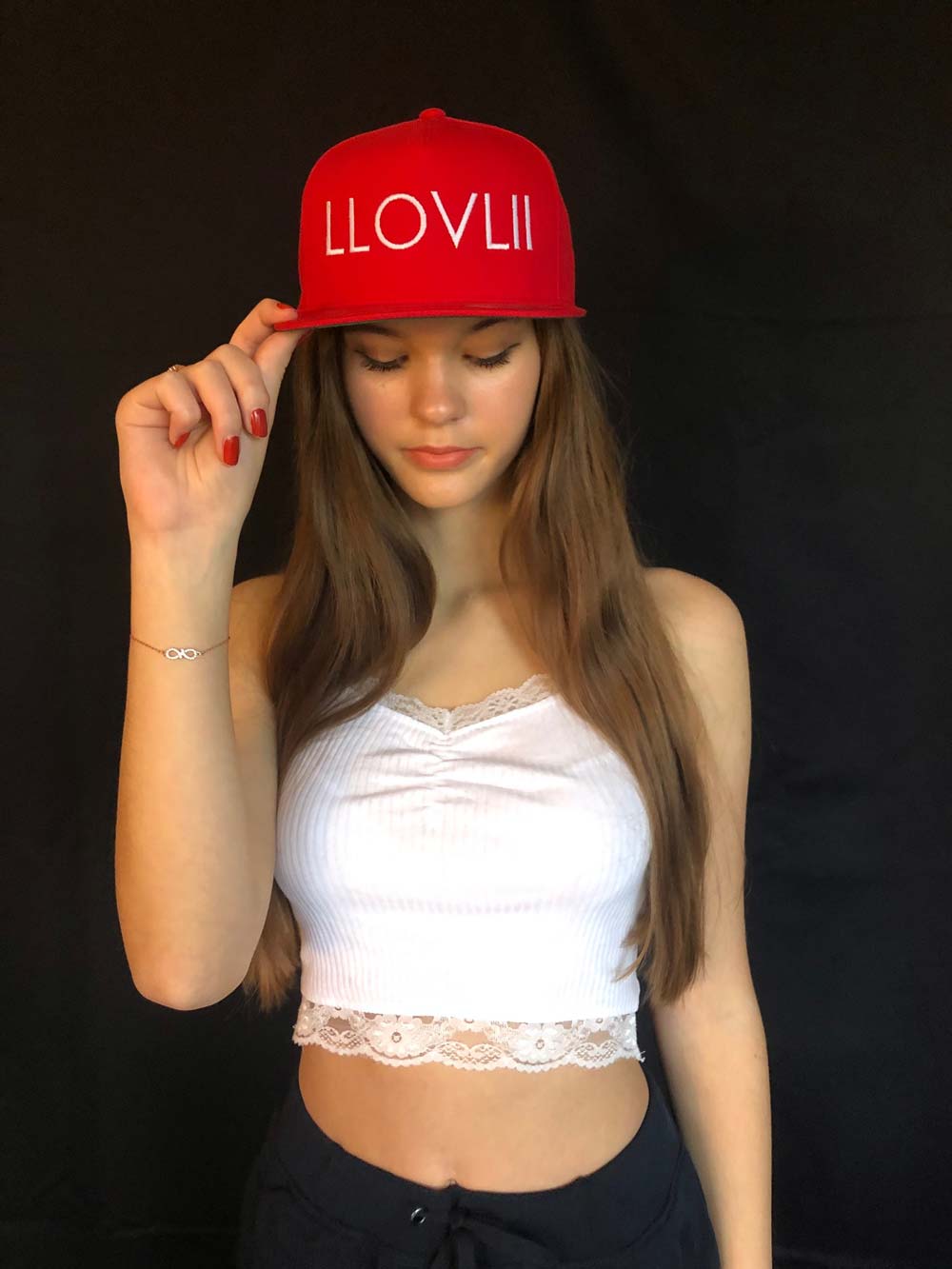 LLOVLII Cap Red Editorial