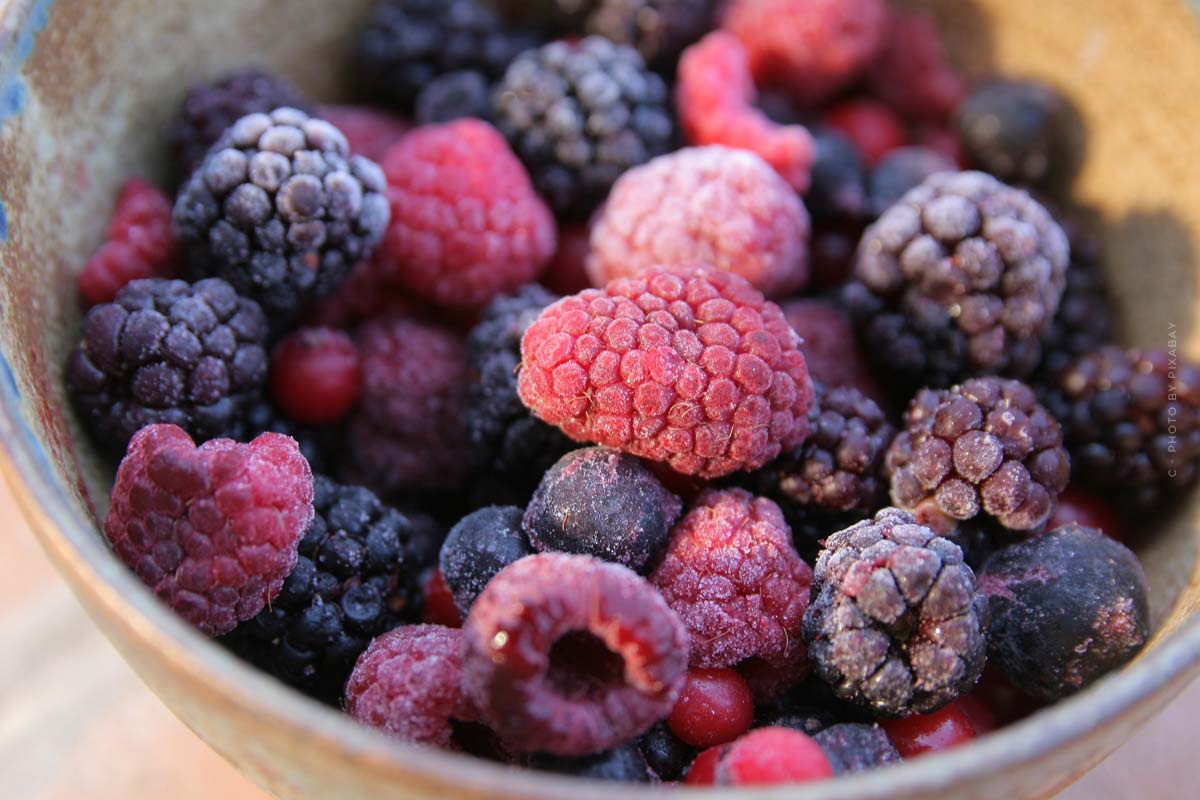Vitaminreicher Smoothie mit Beeren