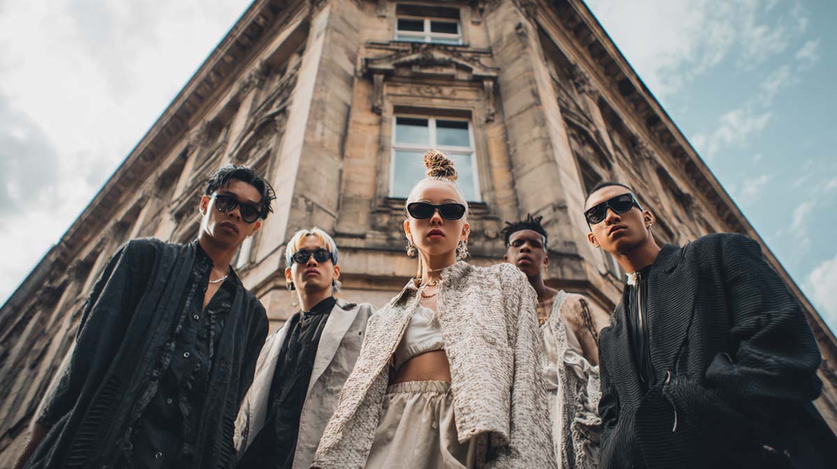 berlin-fashion-week-2025-tour-show-danny-reinke-modenschau-hochhaus-selfie-instagram