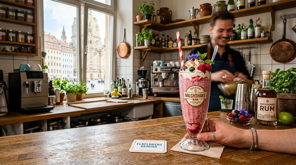Cannabis Milchshake im Glas