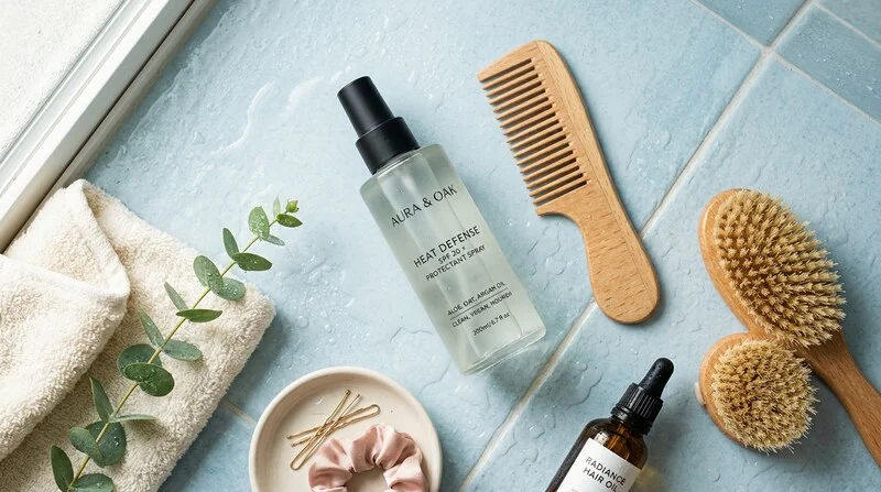 retinol-serum-anti-aging-produkt-flatlay-weiss-hintergrund-skincare-beauty-hautpflege