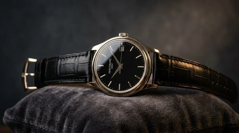 rolex-submariner-schwarzes-zifferblatt-frontansicht-weiss-hintergrund-taucheruhr-luxury-watch
