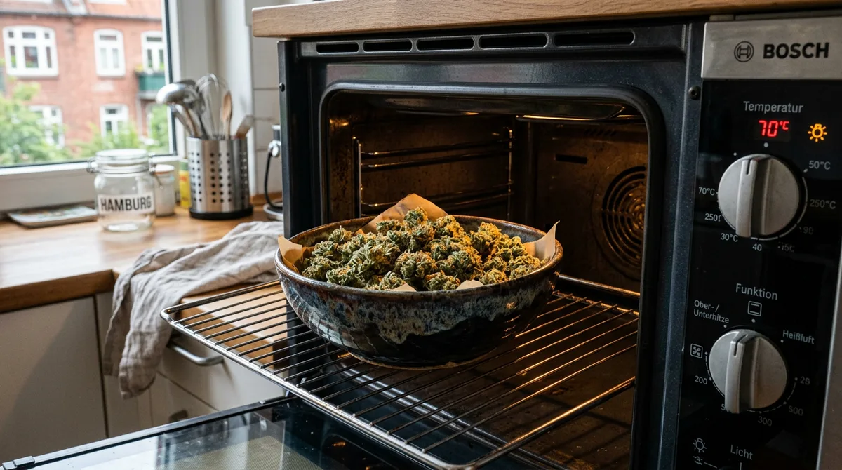 Decarboxylierung im Backofen — der erste Schritt jeder Infused Kitchen